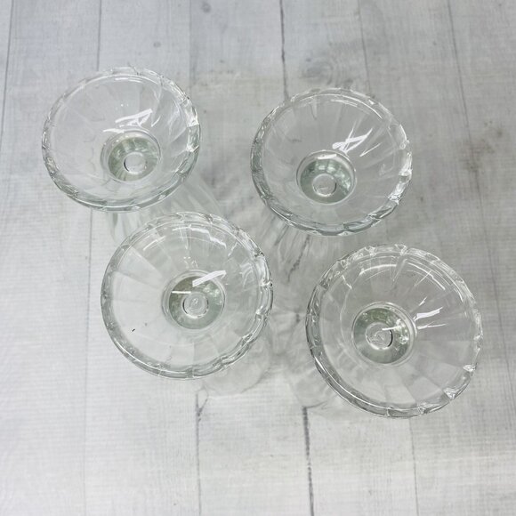 Le Regalo 9 Pieces Ice Cream 4 Glasses And Spoon Plus 1 Scoop Serving Set NEW - Picture 7 of 15
